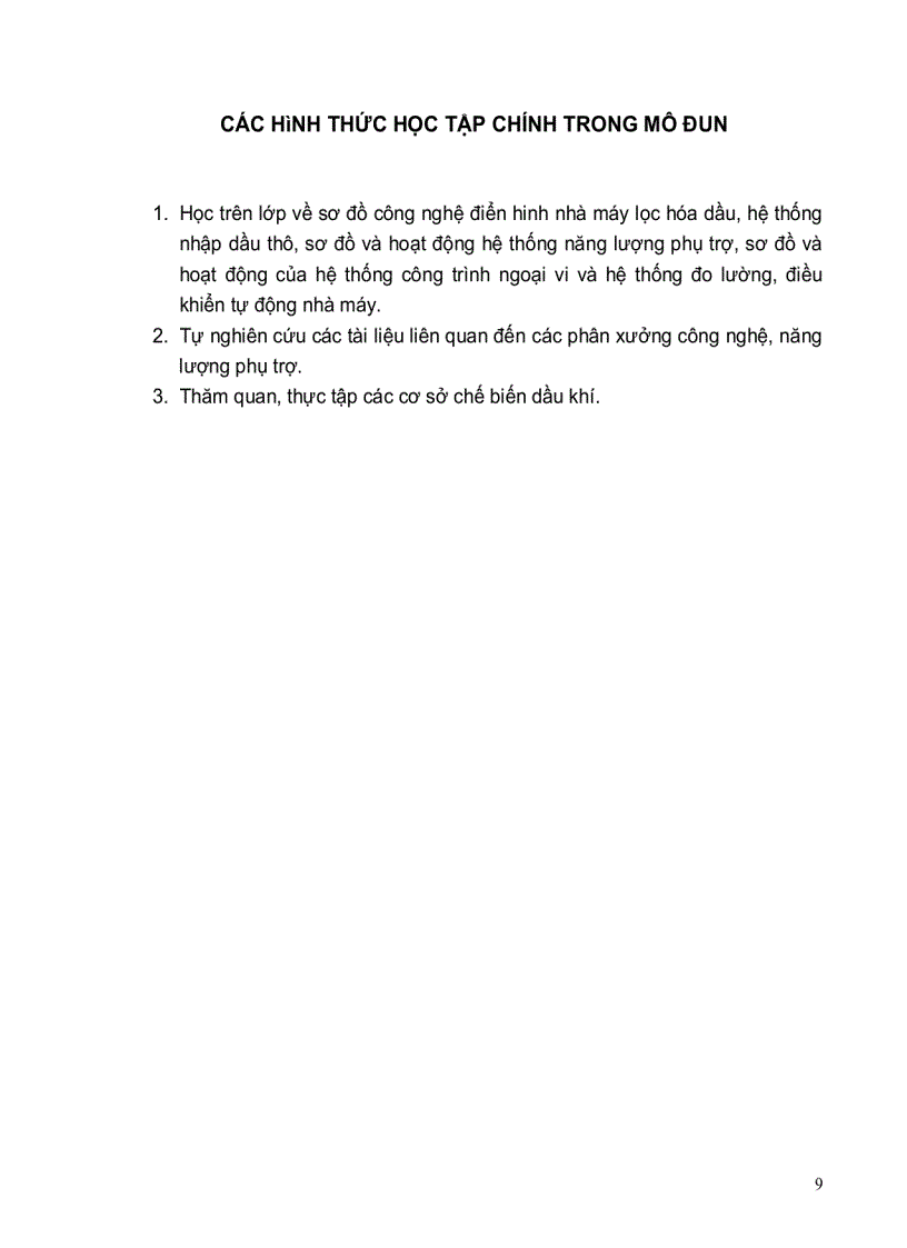 image for page Sơ đồ công nghệ và hoạt động của nhà máy lọc dầu điển hình vận hành thiết bị hóa dầu