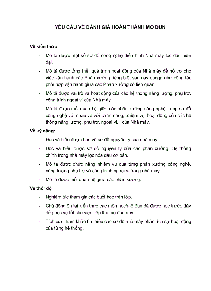 image for page Sơ đồ công nghệ và hoạt động của nhà máy lọc dầu điển hình vận hành thiết bị hóa dầu