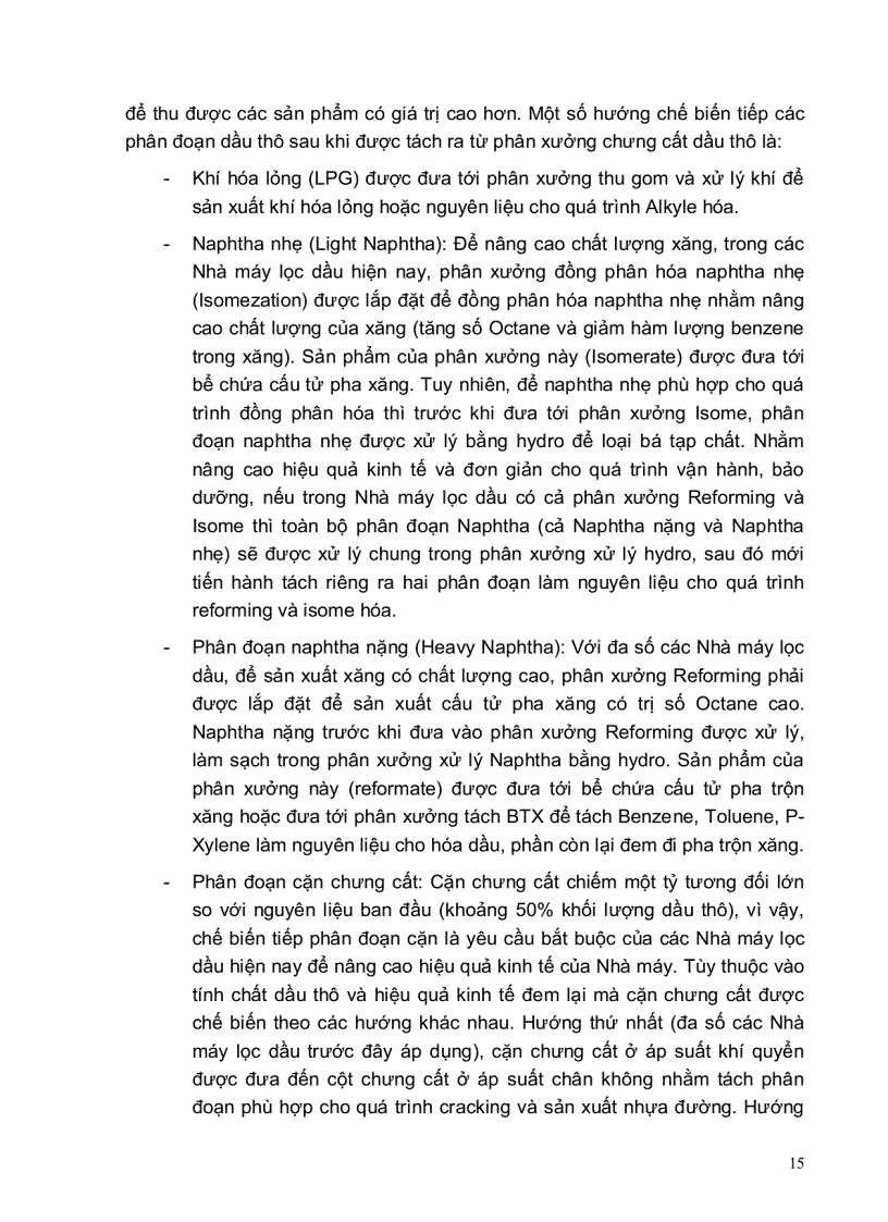 image for page Sơ đồ công nghệ và hoạt động của nhà máy lọc dầu điển hình vận hành thiết bị hóa dầu