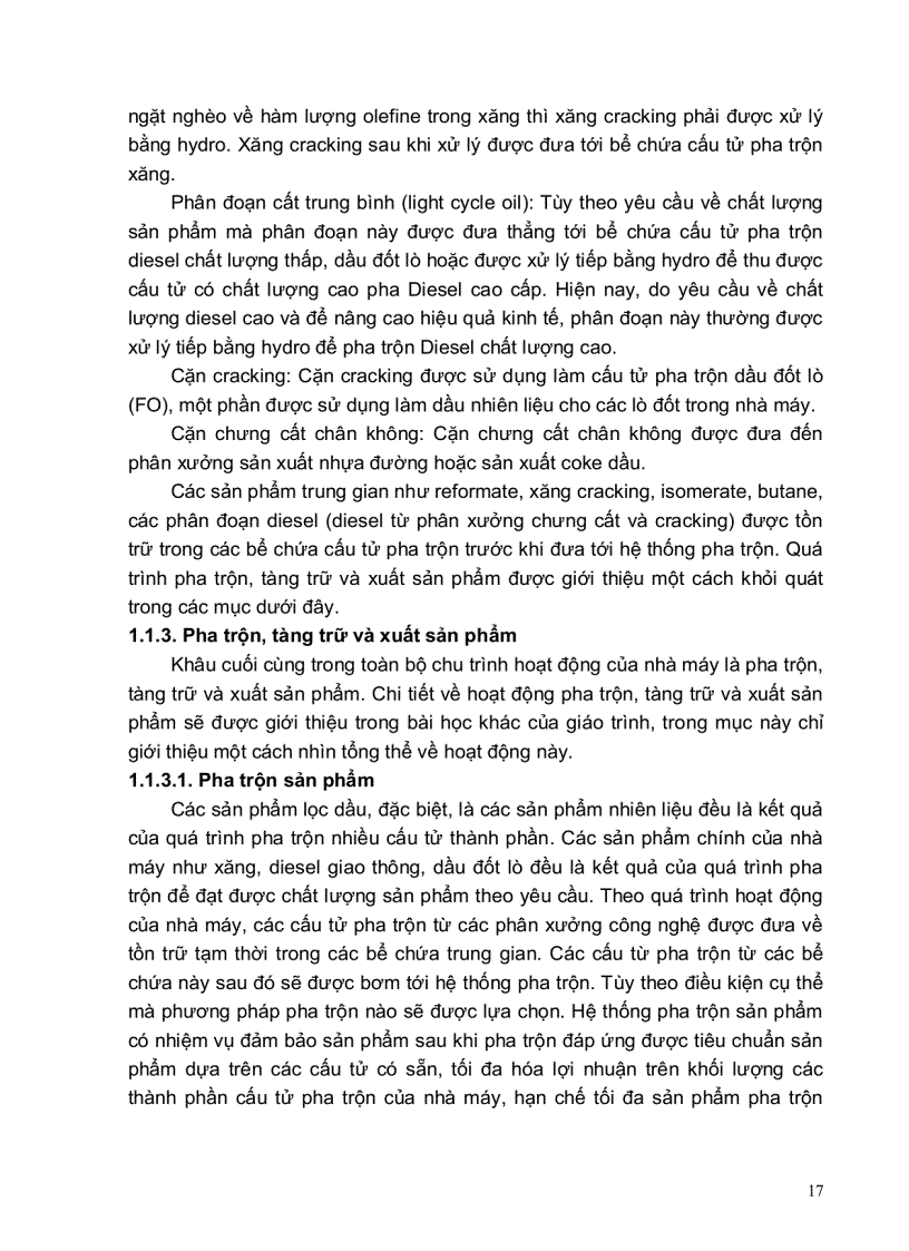 image for page Sơ đồ công nghệ và hoạt động của nhà máy lọc dầu điển hình vận hành thiết bị hóa dầu