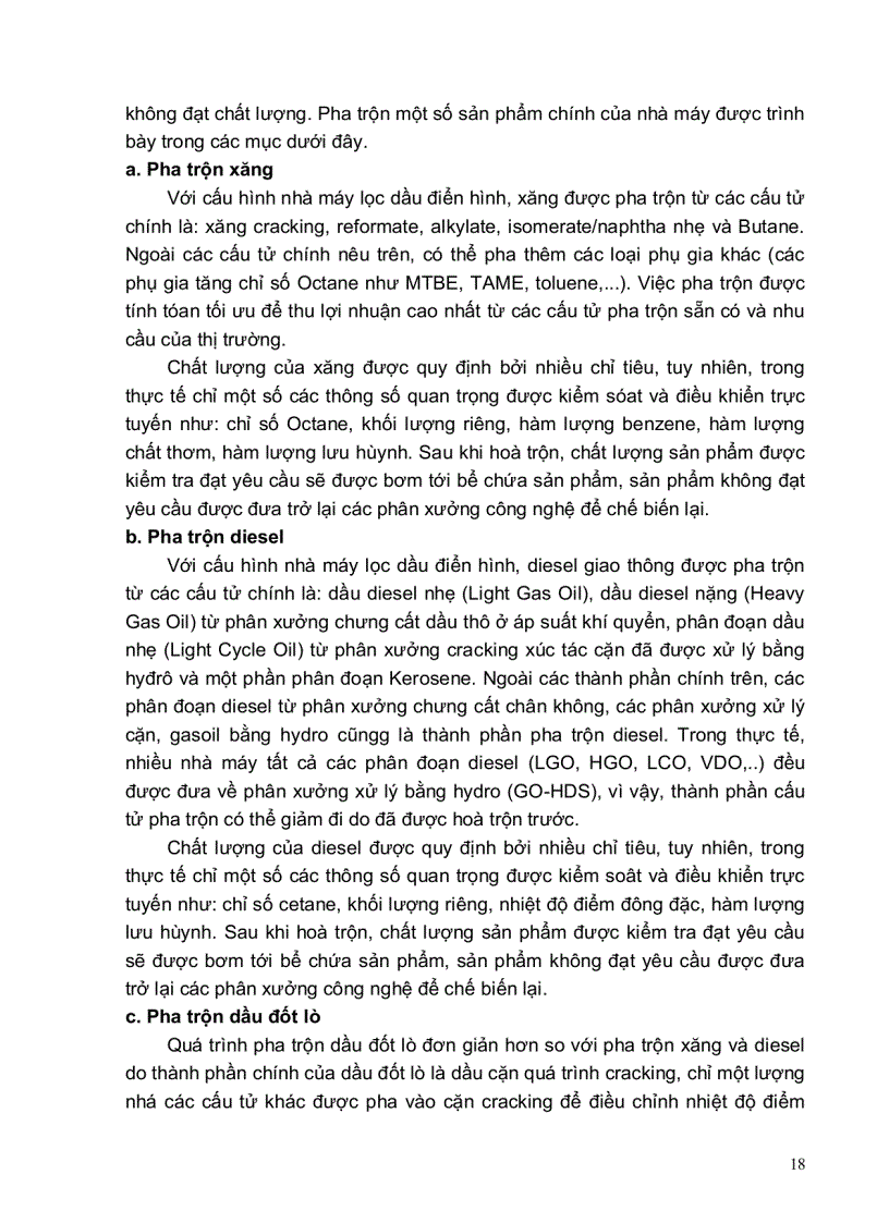 image for page Sơ đồ công nghệ và hoạt động của nhà máy lọc dầu điển hình vận hành thiết bị hóa dầu