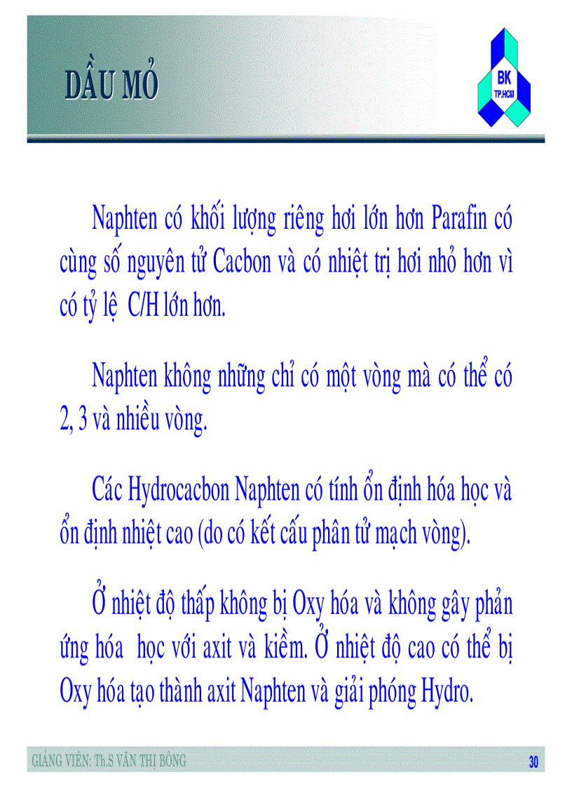 image for page Tập slide bài giảng Nhiên liệu dầu mỡ và chất lỏng chuyên dùng