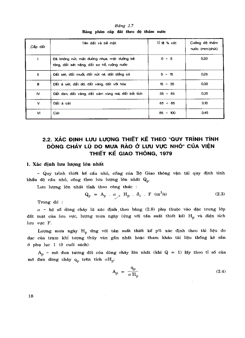 image for page Thiết kế cống và cầu nhỏ trên đường ôtô