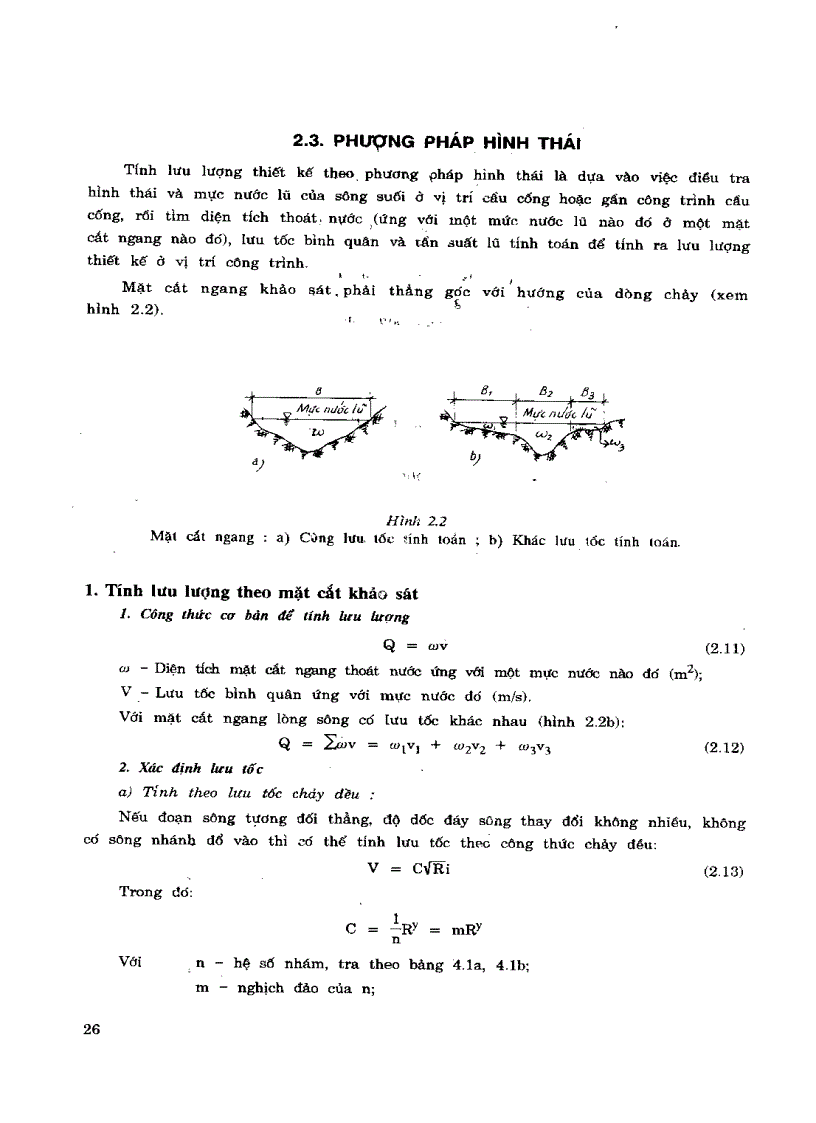image for page Thiết kế cống và cầu nhỏ trên đường ôtô