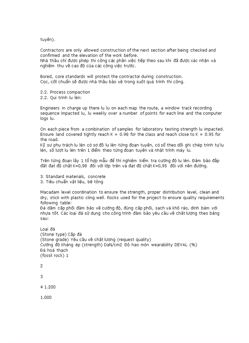 image for page Một số câu từ chuyên ngành trong lĩnh vực thi công xây lắp