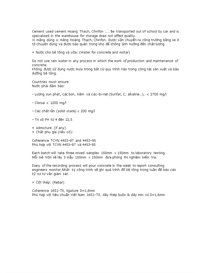 image for page Một số câu từ chuyên ngành trong lĩnh vực thi công xây lắp