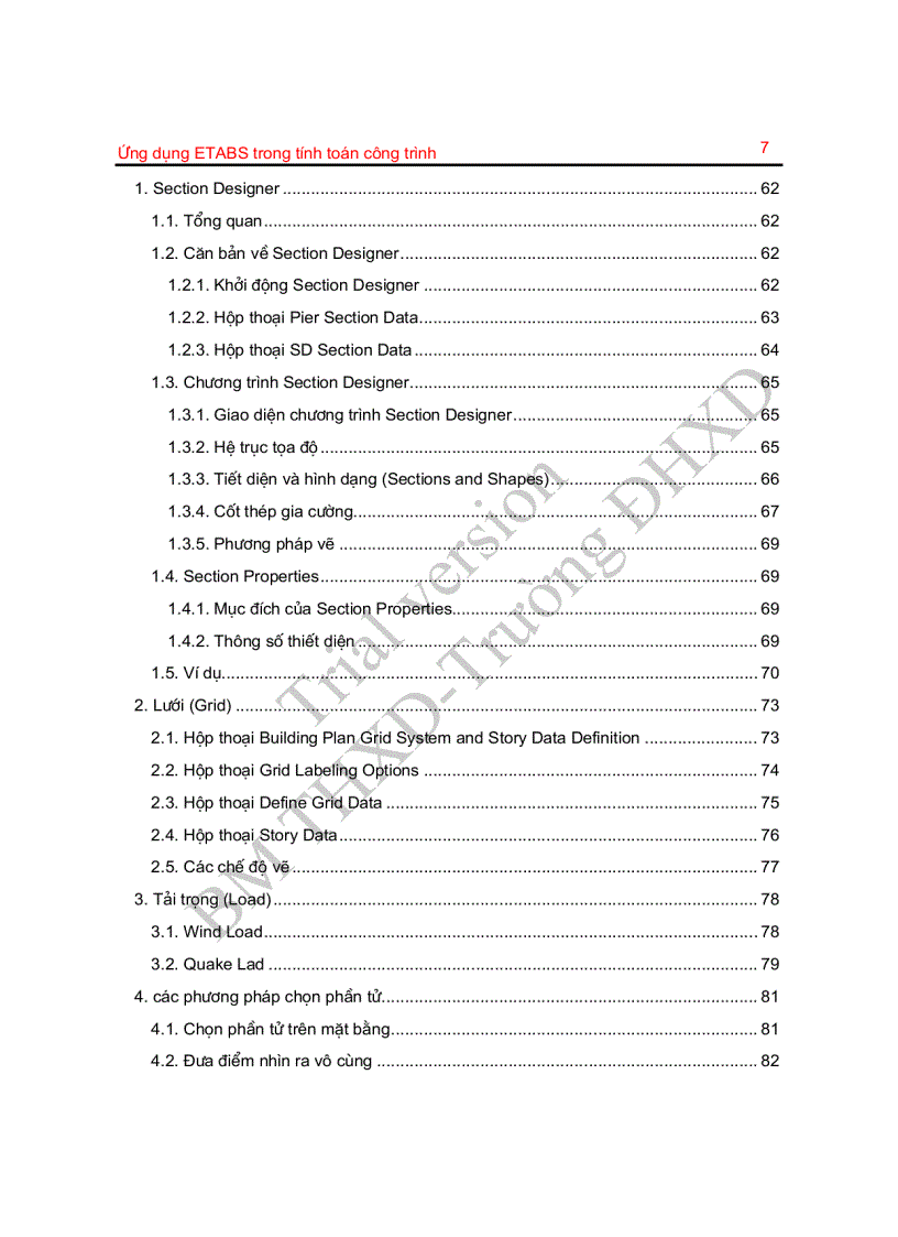 image for page Ứng dụng ETAB trong tính toán công trình