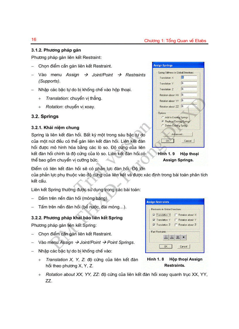 image for page Ứng dụng ETAB trong tính toán công trình
