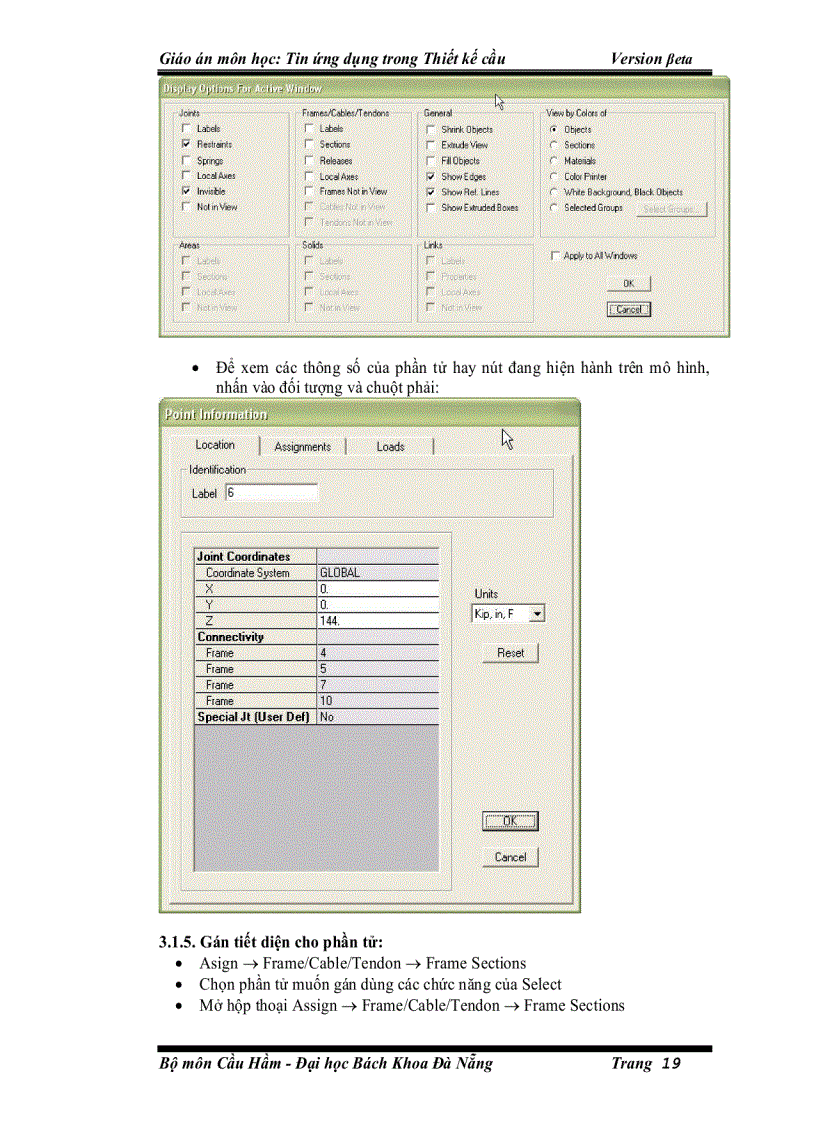image for page Tin học ứng dụng trong thiết kế cầu