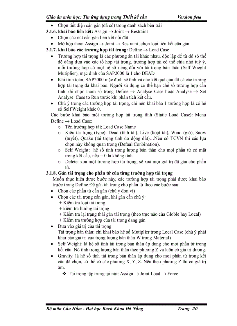 image for page Tin học ứng dụng trong thiết kế cầu