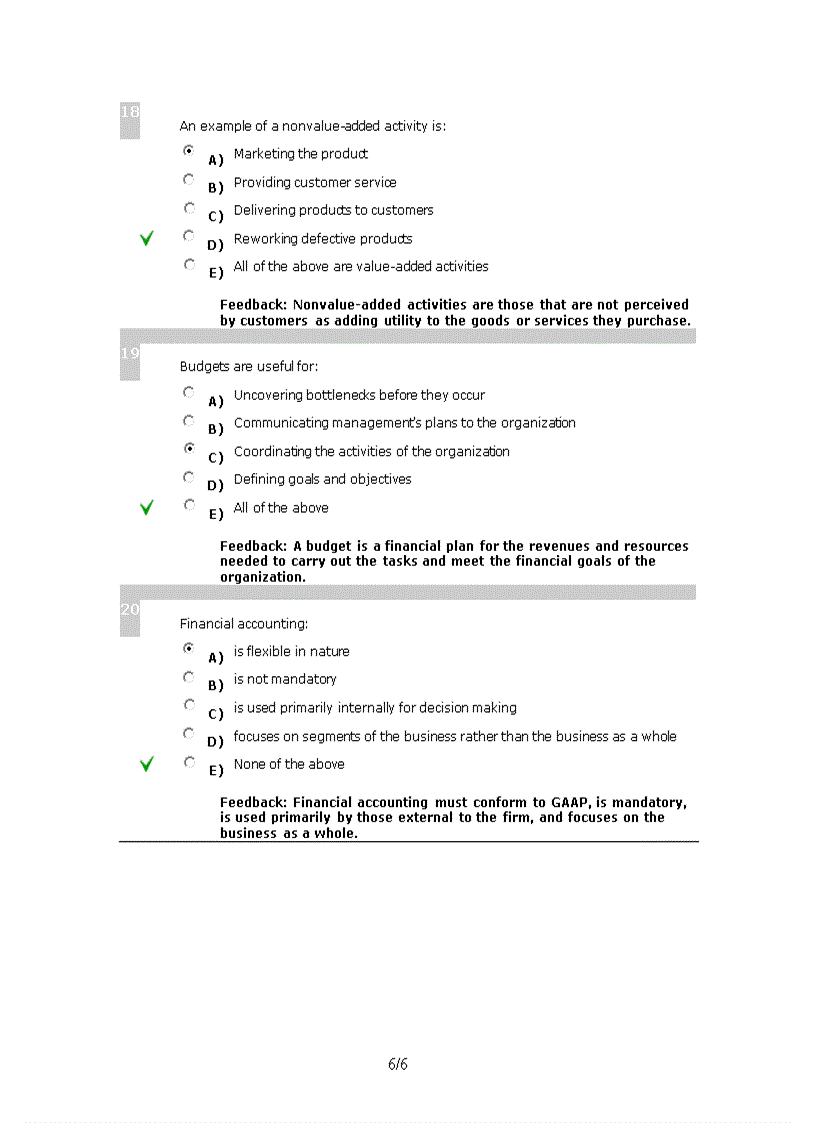 image for page Trắc nghiệm và đáp án môn kế toán chi phí english