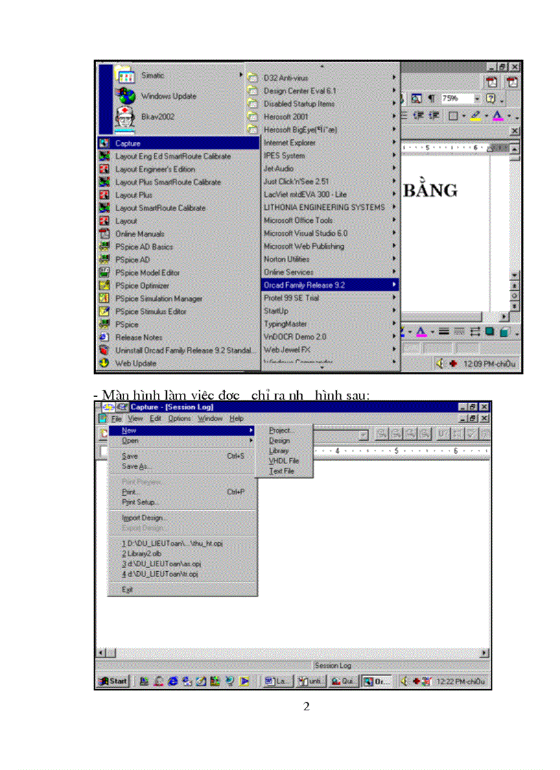 image for page Vẽ và thiết kế mạch in bằng orcad
