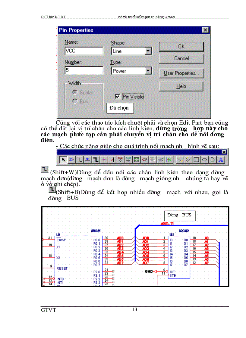 image for page Vẽ và thiết kế mạch in bằng orcad