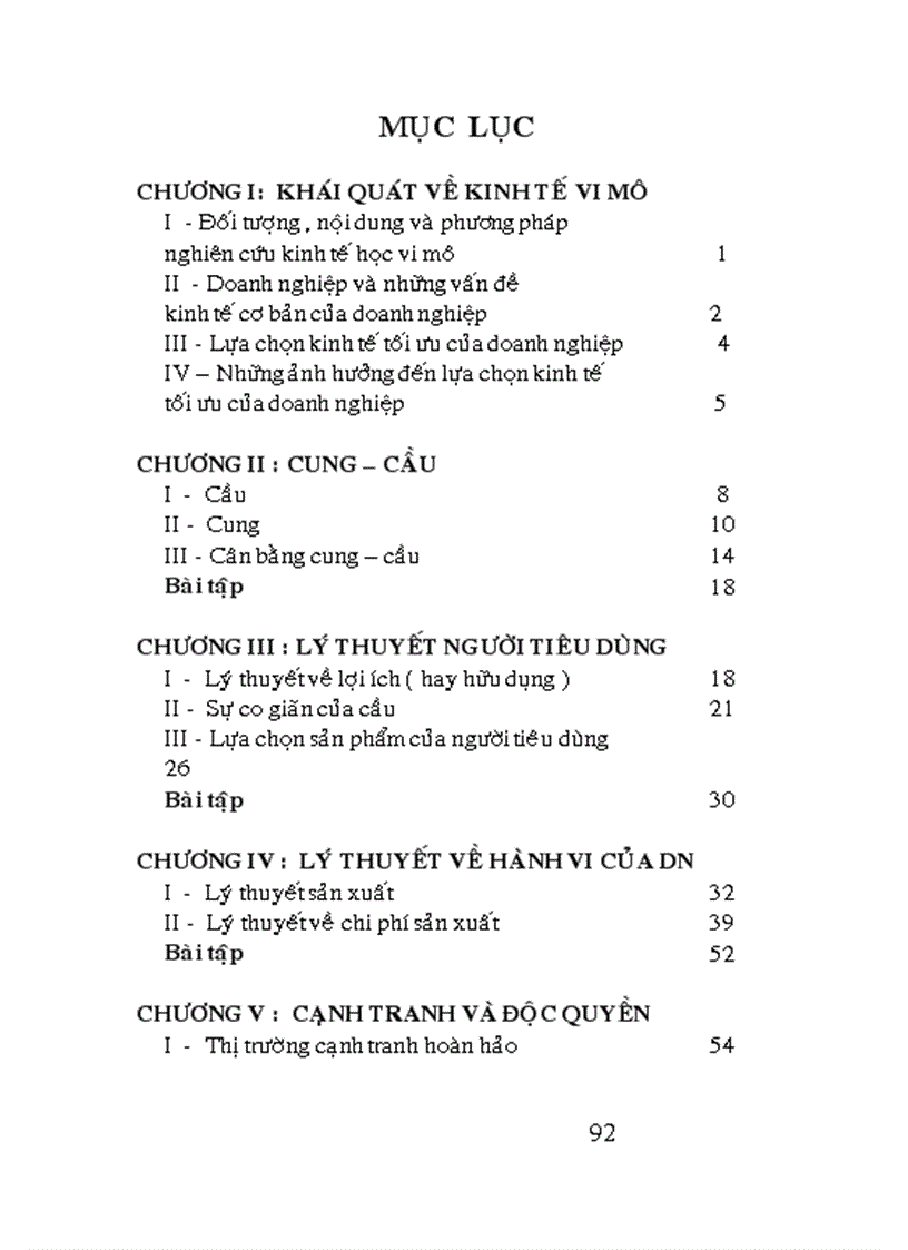 image for page Giáo trình kinh tế vi mô có bài tập