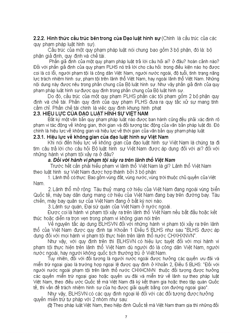 image for page Giáo trình Luật Hình sự Việt Nam Trường Đại học luạt Hà Nội có chỉnh sửa theo Luật mới 2009