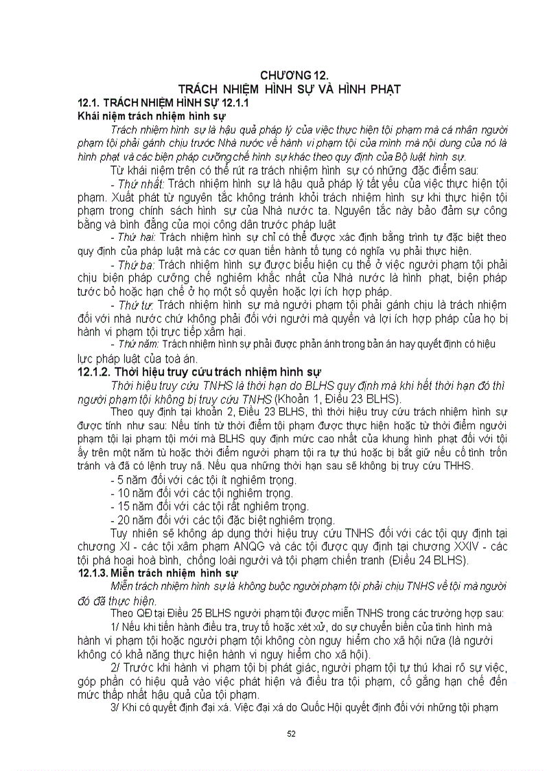 image for page Giáo trình Luật Hình sự Việt Nam Trường Đại học luạt Hà Nội có chỉnh sửa theo Luật mới 2009