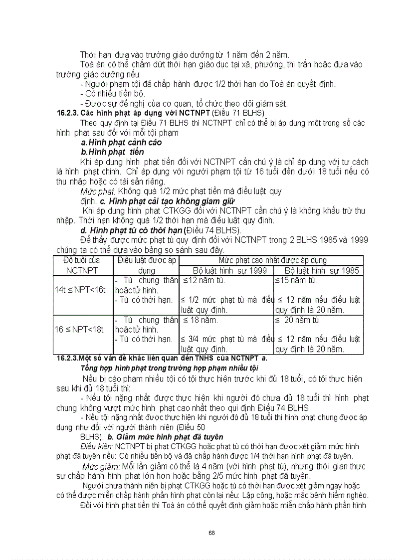 image for page Giáo trình Luật Hình sự Việt Nam Trường Đại học luạt Hà Nội có chỉnh sửa theo Luật mới 2009