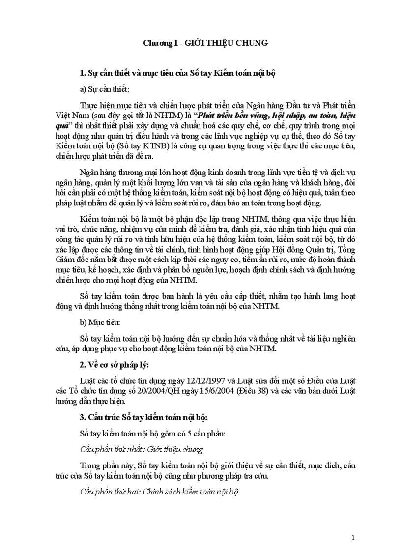 image for page Sổ tay kiểm toán nội bộ