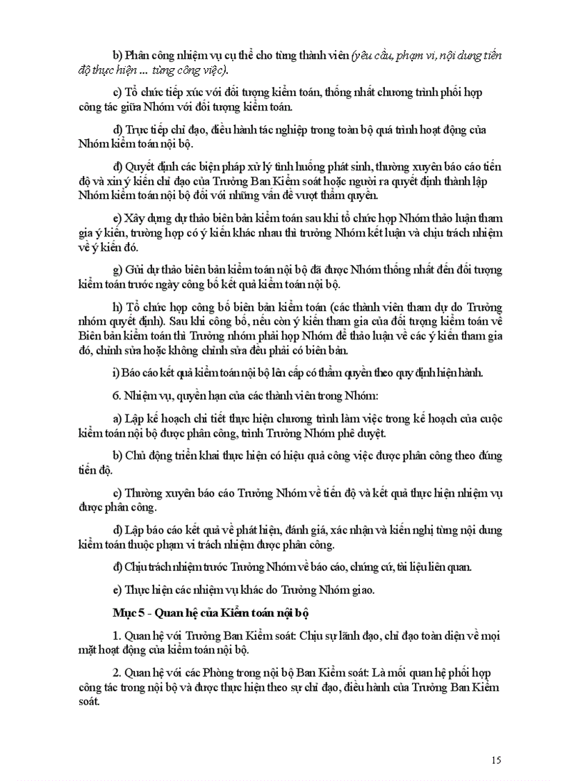 image for page Sổ tay kiểm toán nội bộ