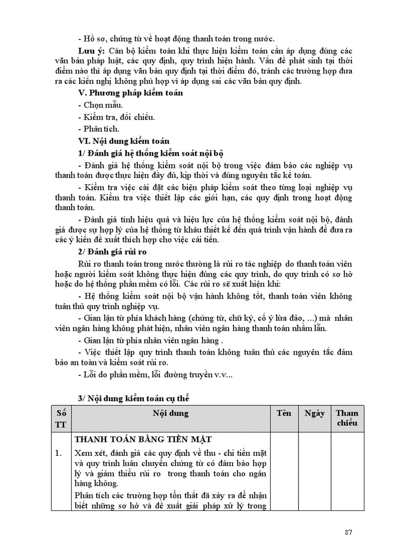 image for page Sổ tay kiểm toán nội bộ