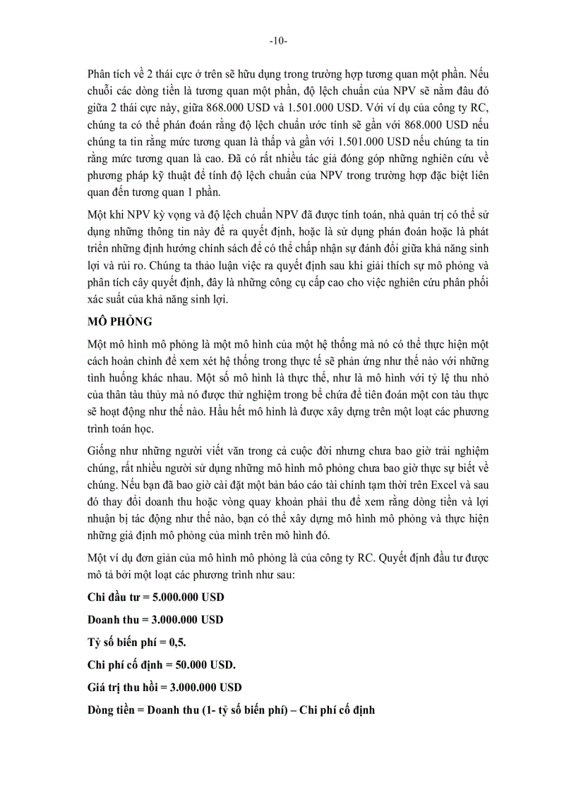 image for page Phân tích rủi ro của dự án đầu tư