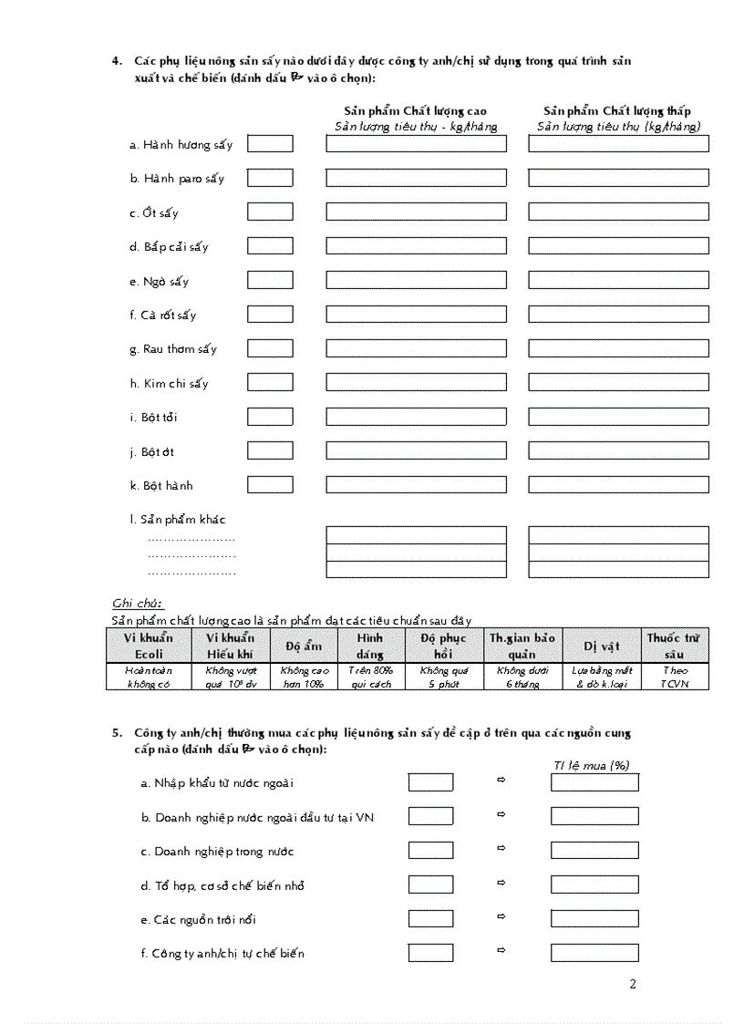 image for page Các dạng bảng câu hỏi nghiên cứu thị trường 1 2