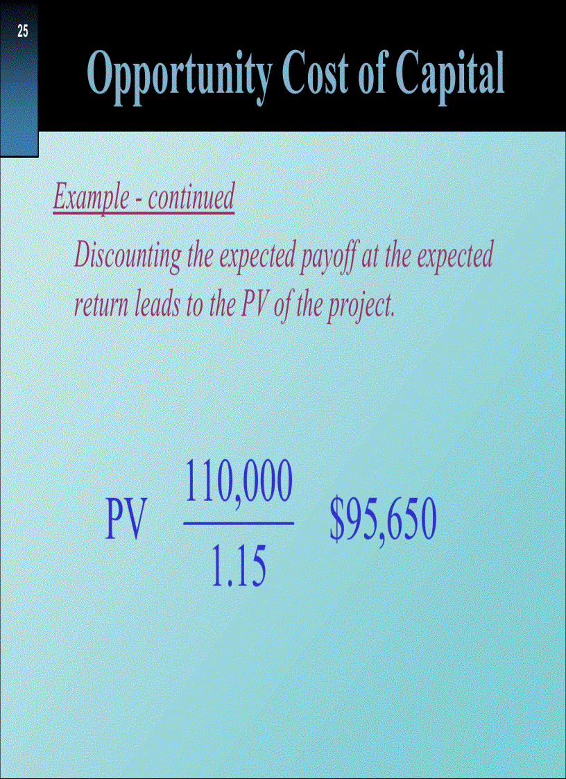 image for page Slide Principles of Corporate Finance