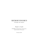 Microeconomics Principles and Analysis