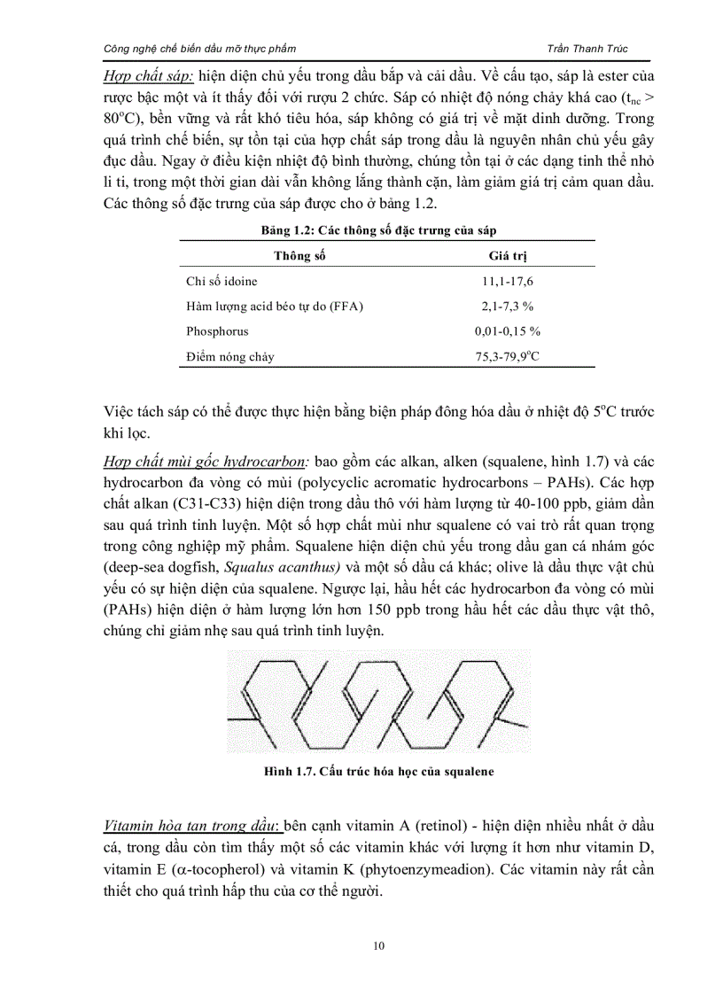 image for page Giáo trình công nghệ chế biến dầu mỡ thực phẩm 1