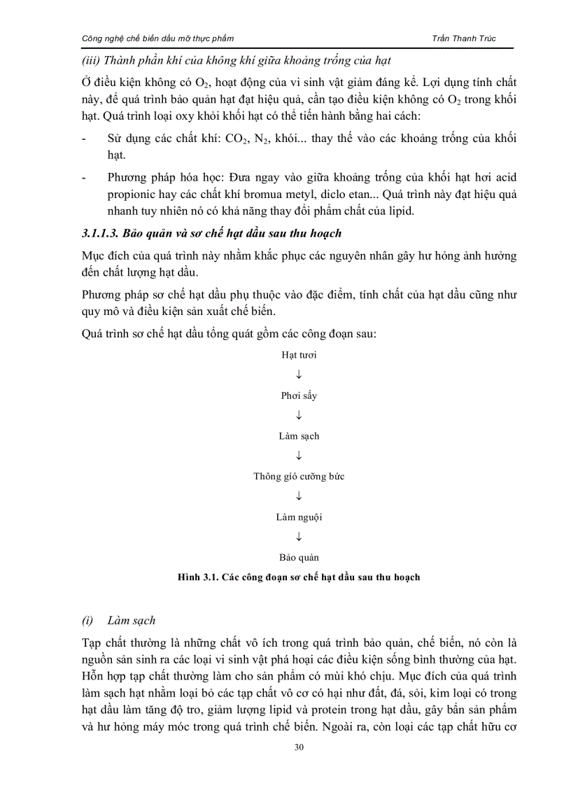 image for page Giáo trình công nghệ chế biến dầu mỡ thực phẩm 1
