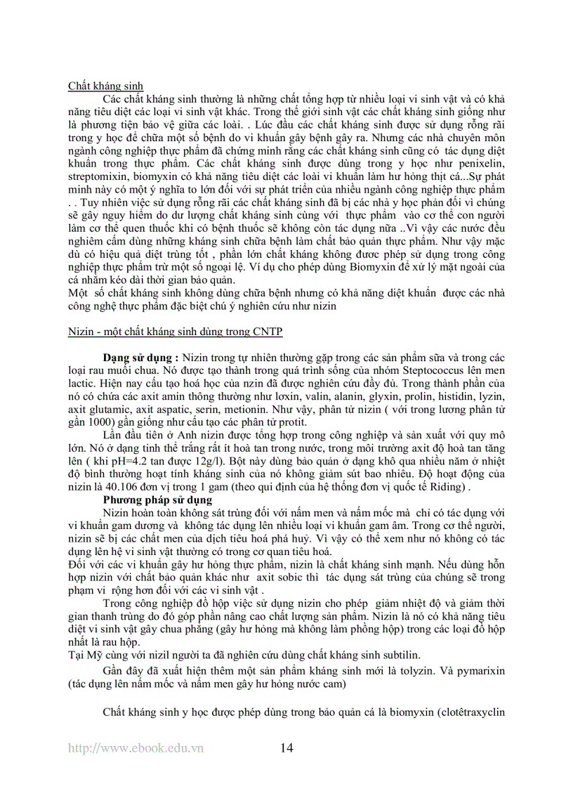 image for page Các chất phụ gia dùng trong sản xuất thực phẩm