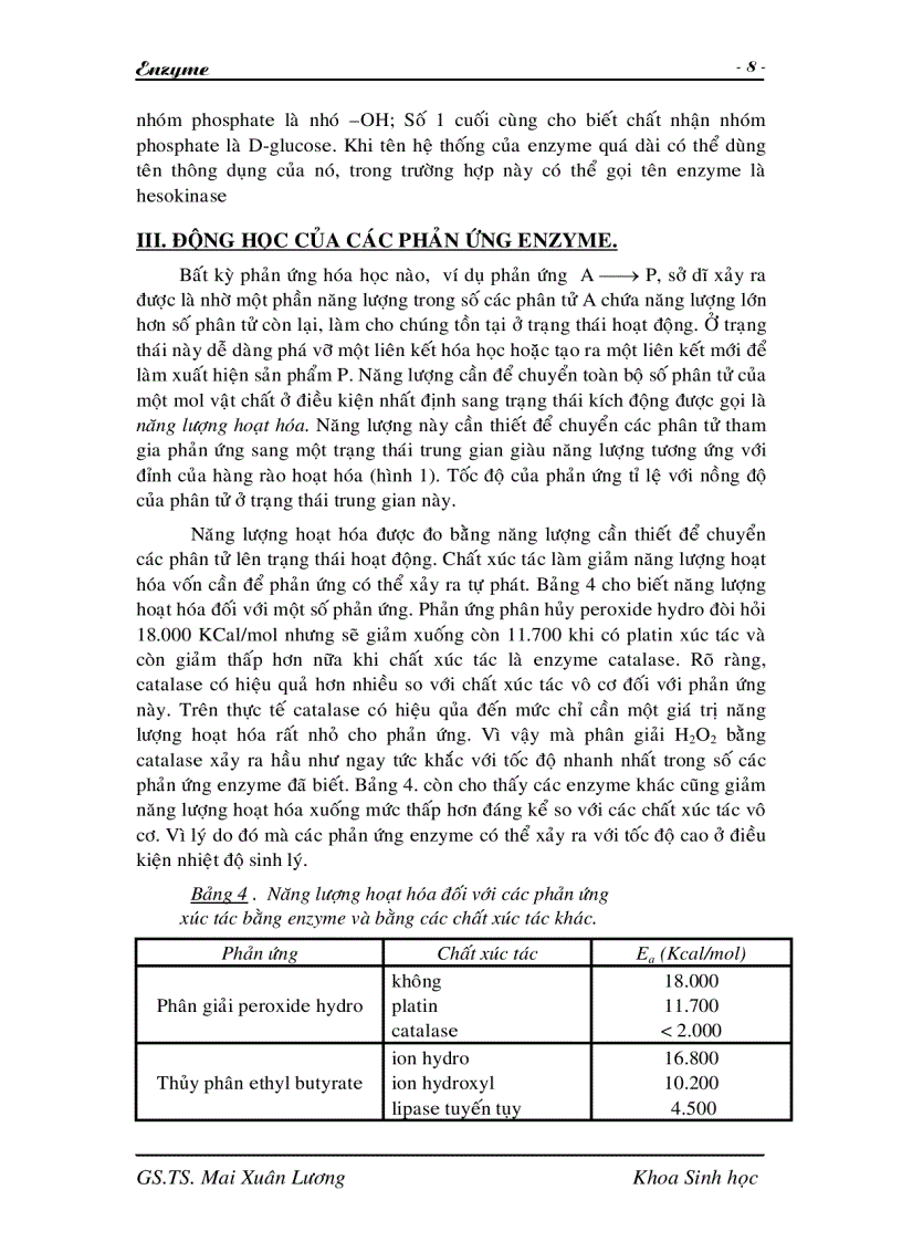 image for page Giáo trình Enzyme