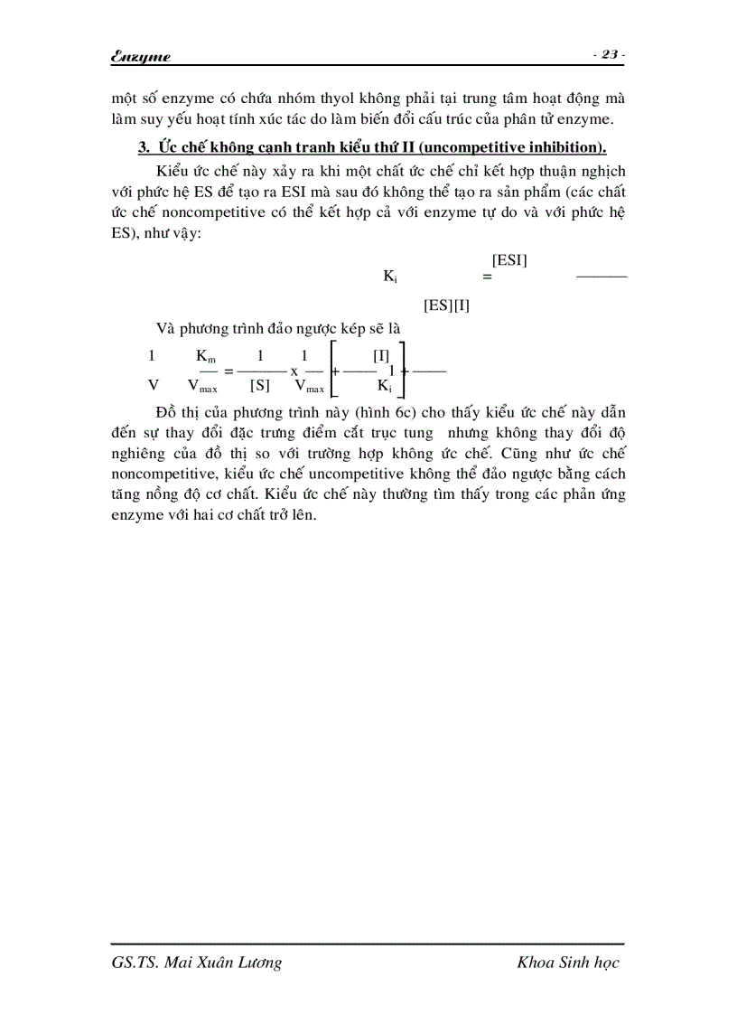 image for page Giáo trình Enzyme