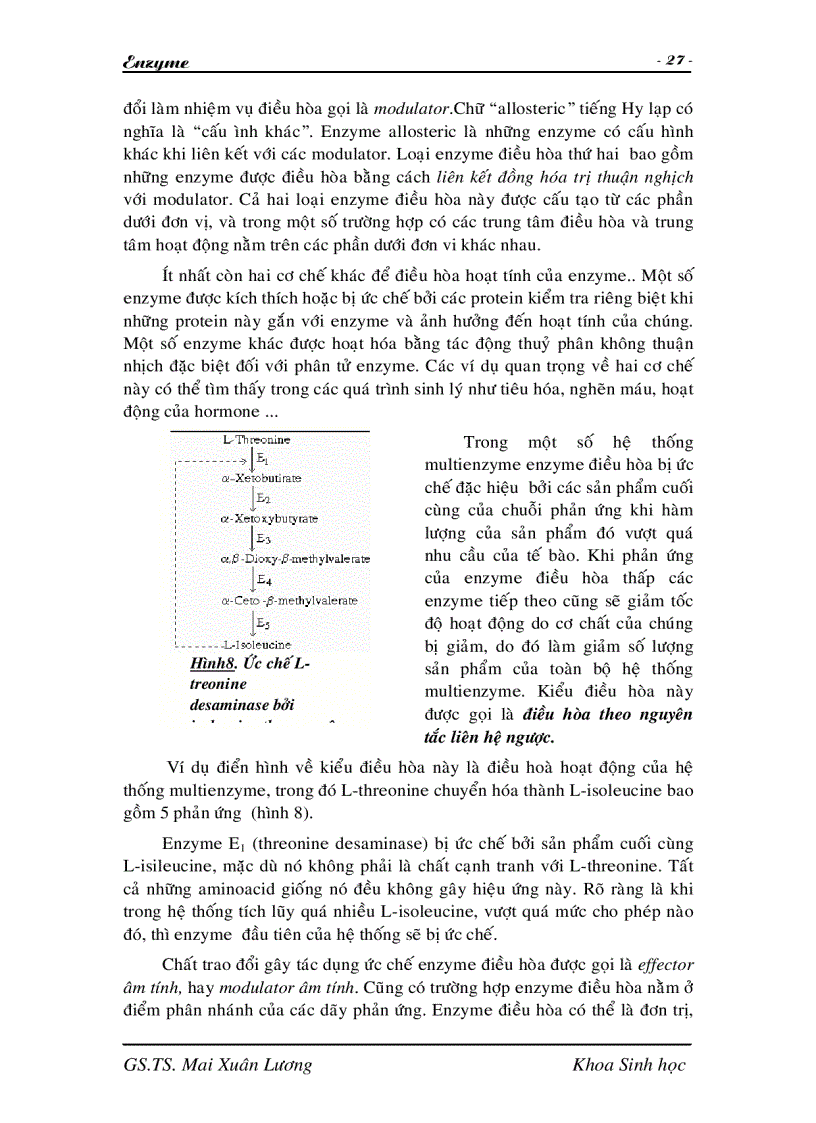 image for page Giáo trình Enzyme