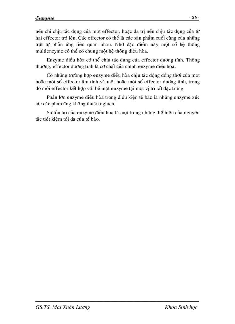 image for page Giáo trình Enzyme