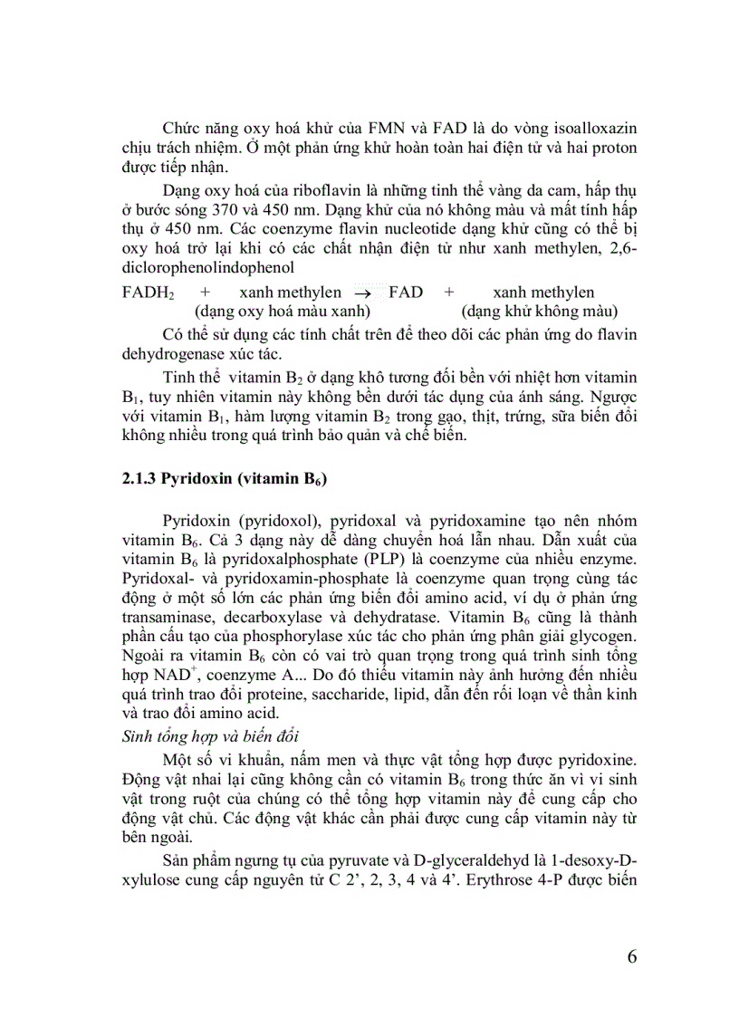 image for page Hóa sinh thực vật