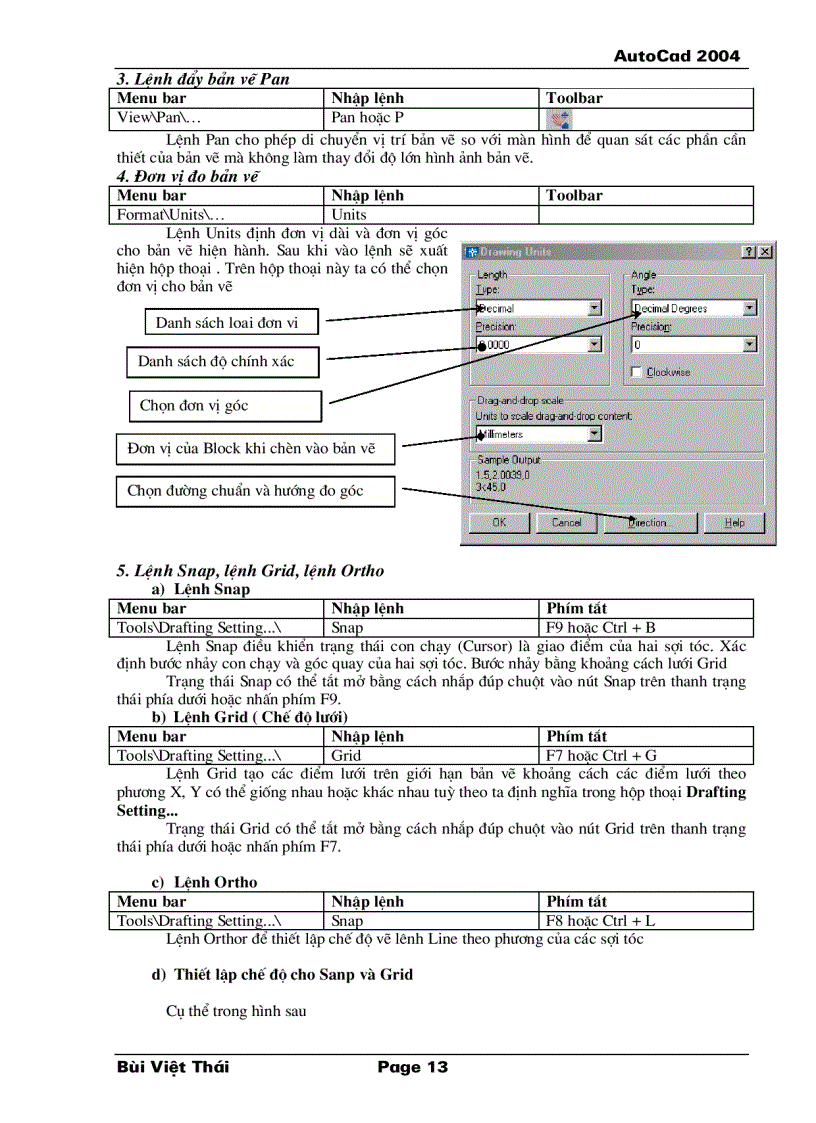 image for page Giáo Trình AutoCad 2004