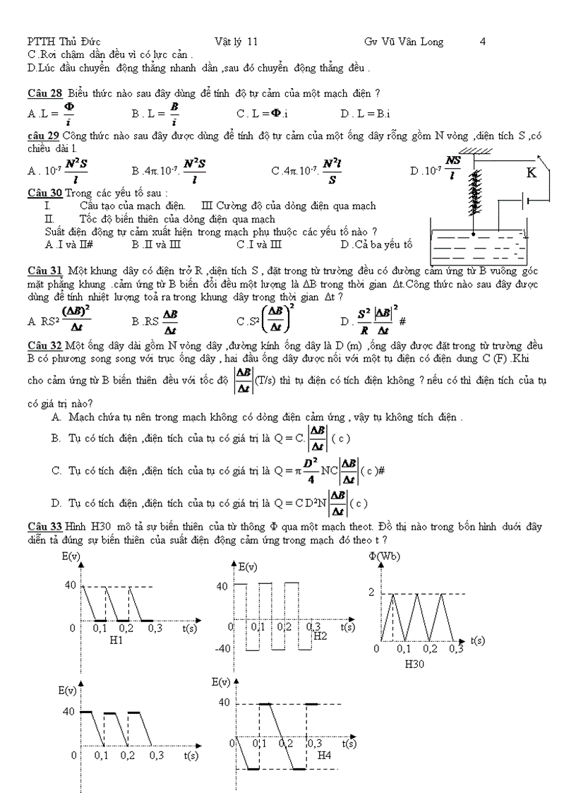image for page Bài tập hiện tượng cảm ứng điện từ