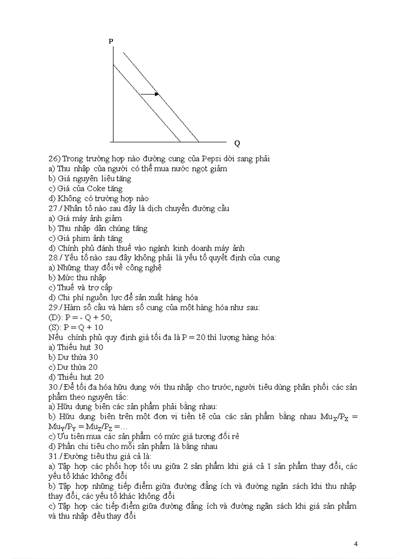 image for page 153 Câu hỏi trăc nghiệm kinh tế vi mô ôn thi văn bằng 2 ĐH Kinh tế