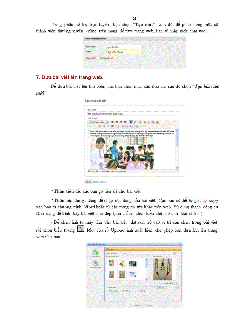 image for page Hướng dẫn thiết kế website miễn phí cho trường học
