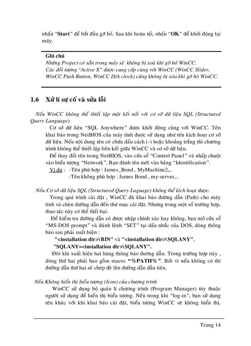image for page Làm Quen Với Windows Control Center