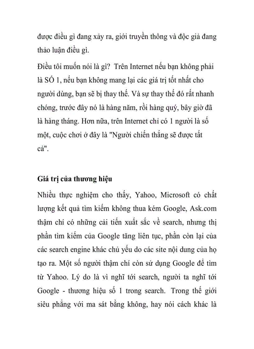 image for page Thương hiệu trong thế giới phẳng