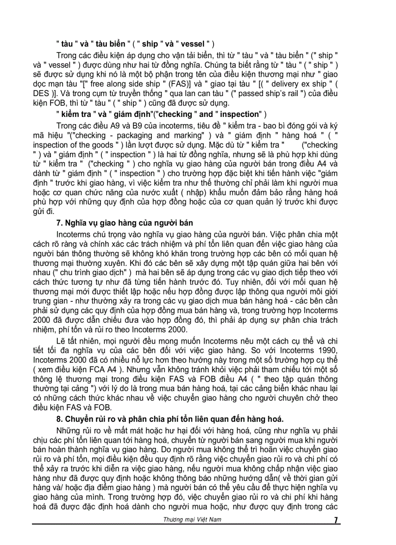 image for page Tổng hợp chi tiết INCOTERMS 2000
