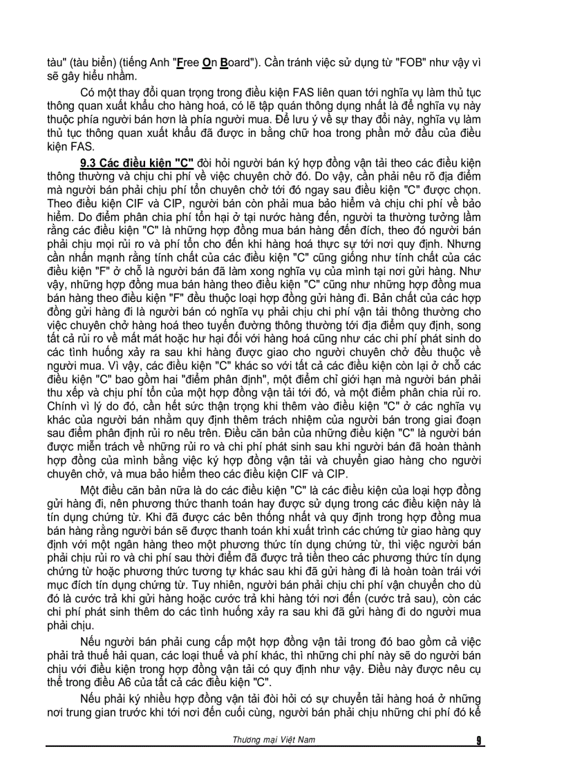 image for page Tổng hợp chi tiết INCOTERMS 2000