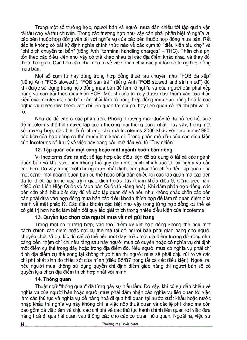 image for page Tổng hợp chi tiết INCOTERMS 2000