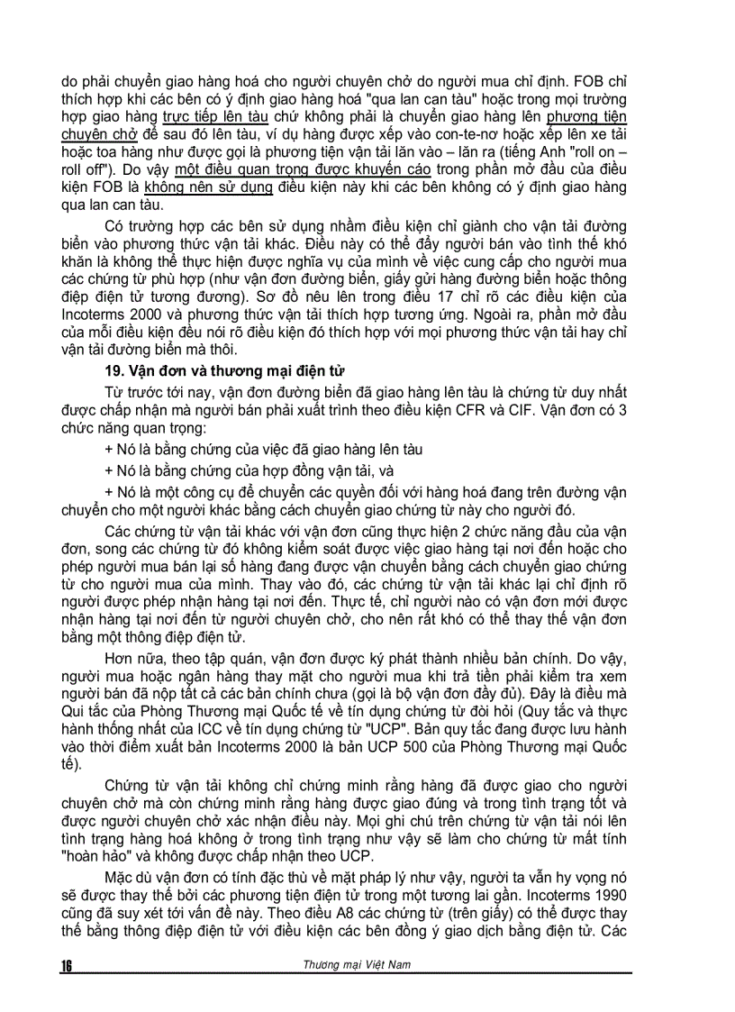 image for page Tổng hợp chi tiết INCOTERMS 2000