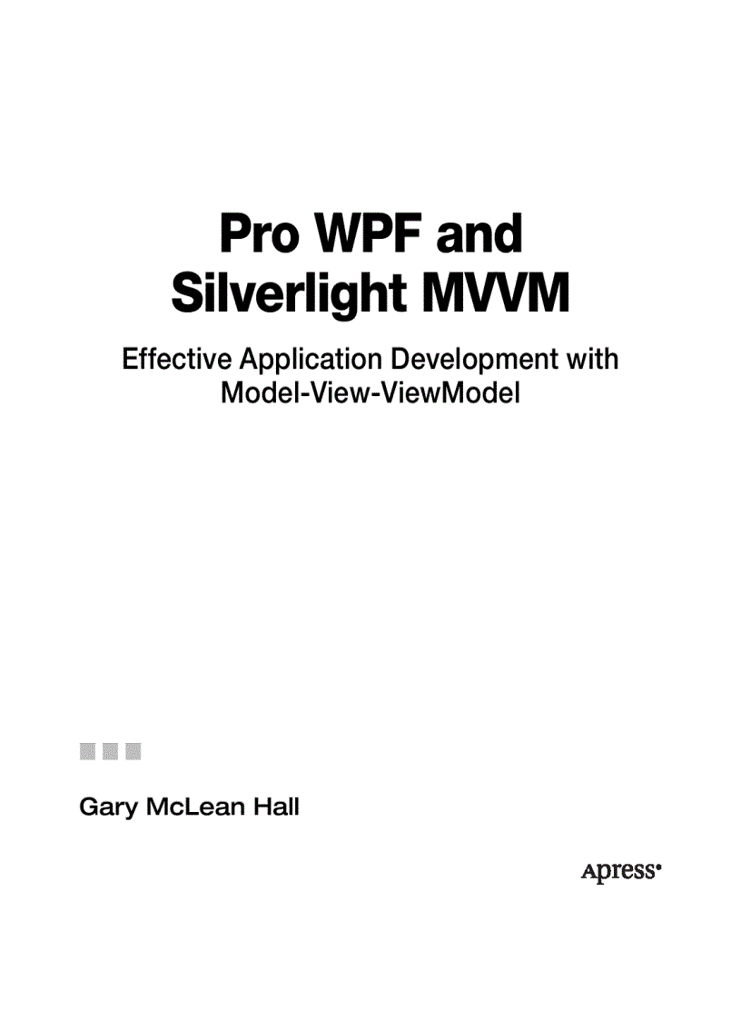 image for page Pro WPF and Silverlight