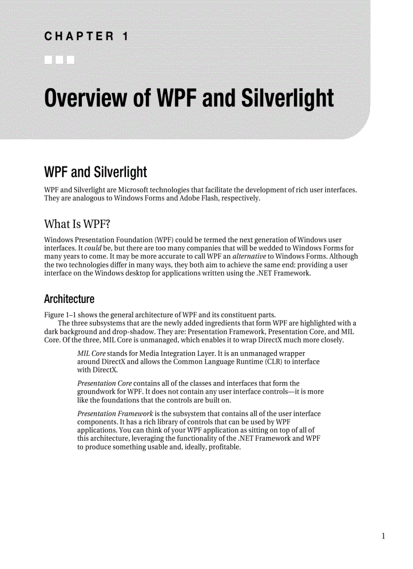 image for page Pro WPF and Silverlight