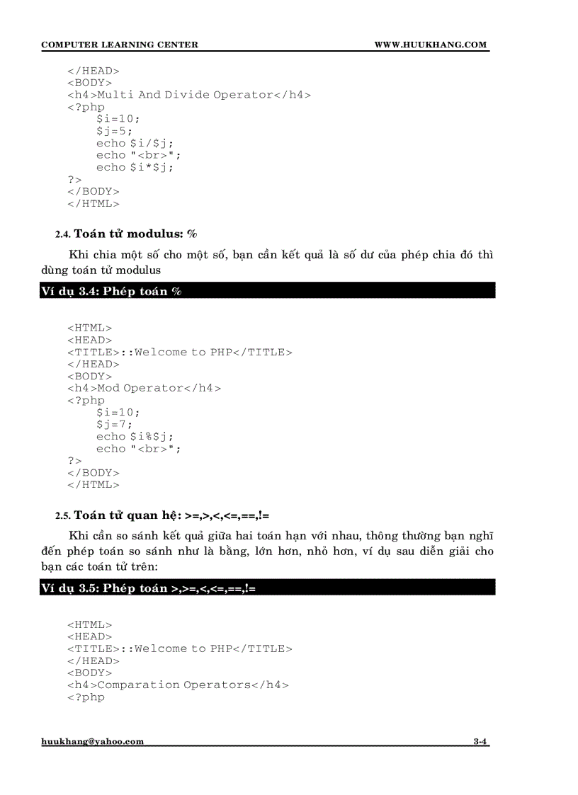 image for page Lập trình php từ cơ bản đến nâng cao