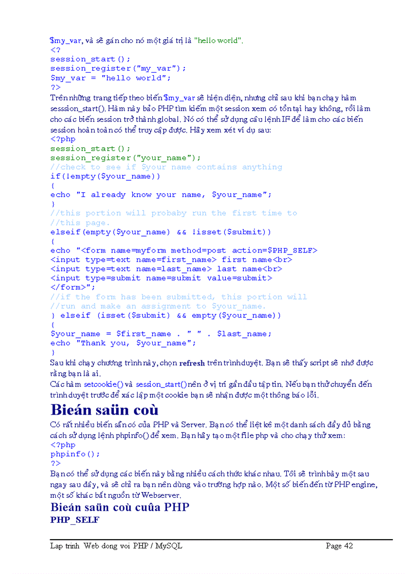 image for page Lập trình php từ cơ bản đến nâng cao 1